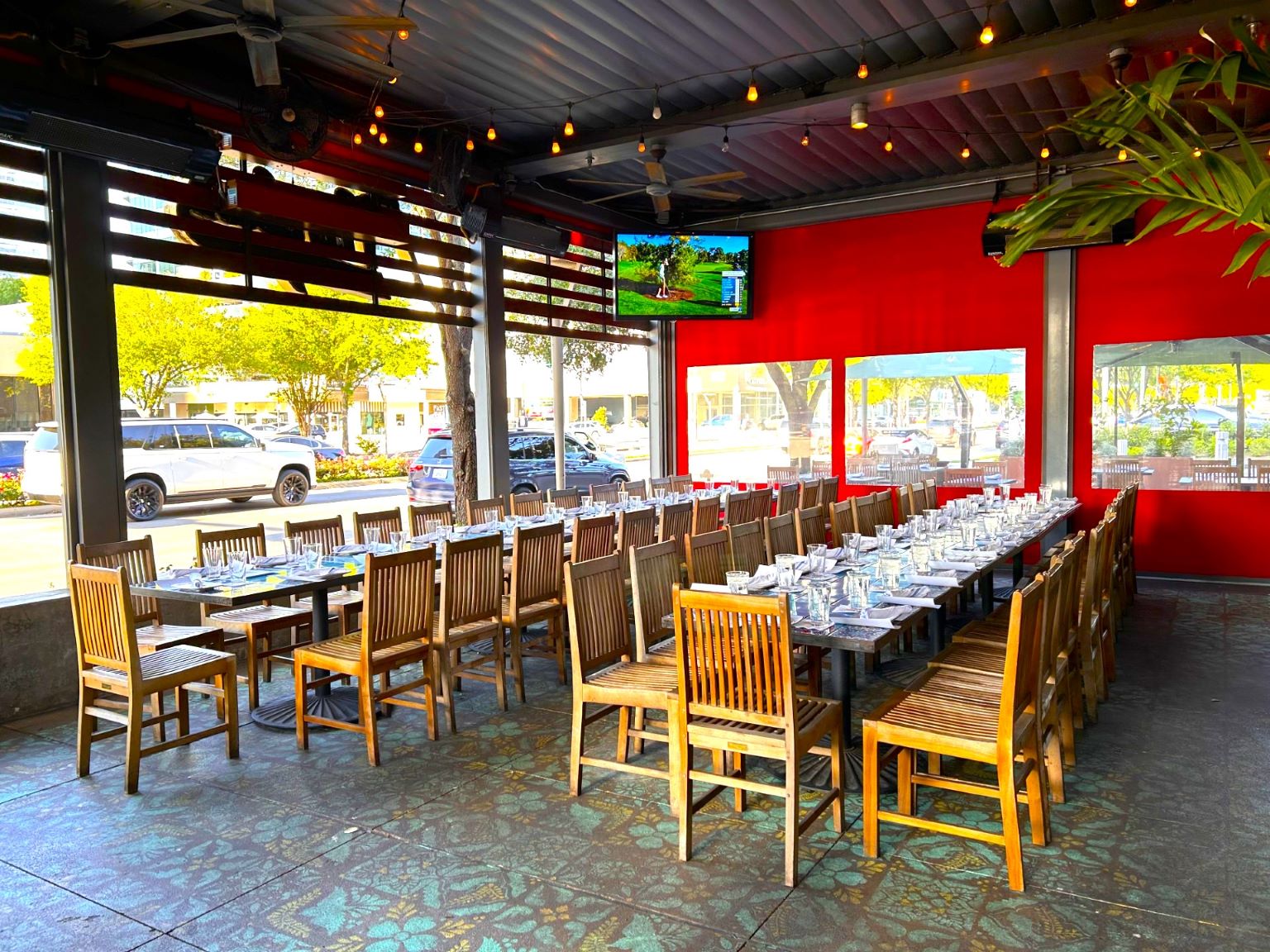 Ninfa's Uptown - Private Dining Room - Enclosed Patio
